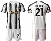 2020-21 Juventus 21 HIGUAIN Home Soccer Jersey,baseball caps,new era cap wholesale,wholesale hats